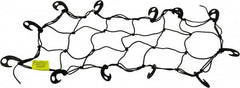 Erickson Manufacturing - Rubber Cargo Net - 30" Wide x 15" Long, Black, For Use with ATV's - Americas Industrial Supply