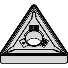 TNMG 433 Double-sided|G WK20CT, 3/64″ Corner Radius, 3/16″ Thick, 1/2″ Inscribed Circle, TiN, Turning Indexable Insert - Americas Industrial Supply