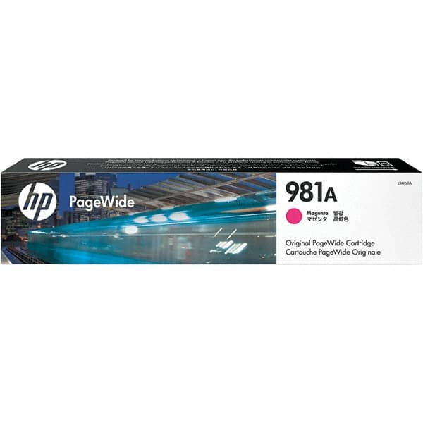 Hewlett-Packard - Magenta Ink Cartridge - Use with HP PageWide Enterprise Color 556, 586 - Americas Industrial Supply