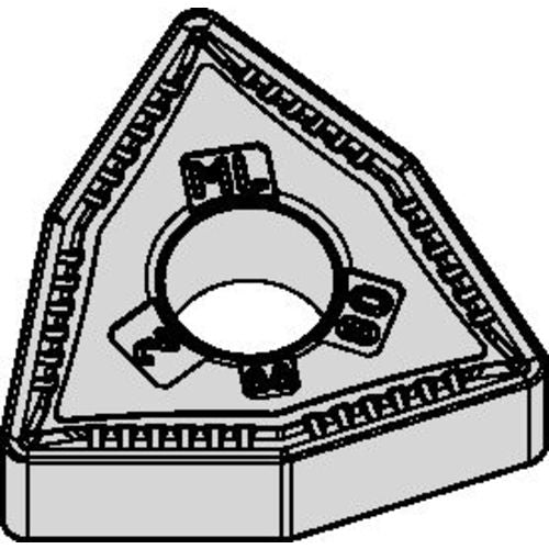 WNMG 431 Double-sided|G WK05CT, 1/64″ Corner Radius, 3/16″ Thick, 1/2″ Inscribed Circle, TiN, Turning Indexable Insert - Americas Industrial Supply