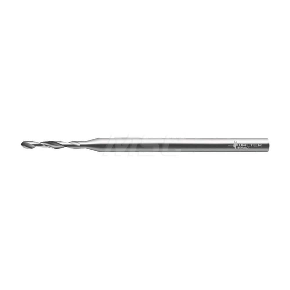 Micro Drill Bit: 0.0043″ Dia, 118 °, Solid Carbide Bright/Uncoated, RH Cut, Straight-Cylindrical Shank, Series DB130 Advance