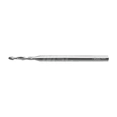 Micro Drill Bit: 0.0264″ Dia, 118 °, Solid Carbide Bright/Uncoated, RH Cut, Straight-Cylindrical Shank, Series DB130 Advance