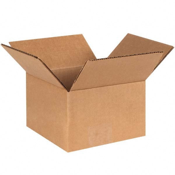 Made in USA - Pack of (25), 6" Wide x 6" Long x 4" High Moving Boxes - Americas Industrial Supply