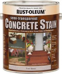 Rust-Oleum - 1 Gal Tint Base Concrete Coating - Low Odor & Chemical Resistant - Americas Industrial Supply