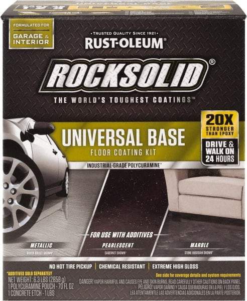 Rust-Oleum - 1 Gal Clear Floor Base - Low Odor & Chemical Resistant - Americas Industrial Supply
