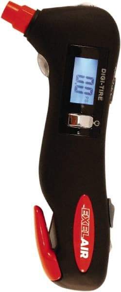 Milton - 5 to 100 psi Digital Ball Tire Pressure Gauge - AAA Battery - Americas Industrial Supply