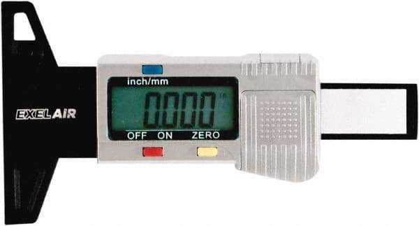Milton - Tire Tread Depth Gauge - For Any Tire - Americas Industrial Supply