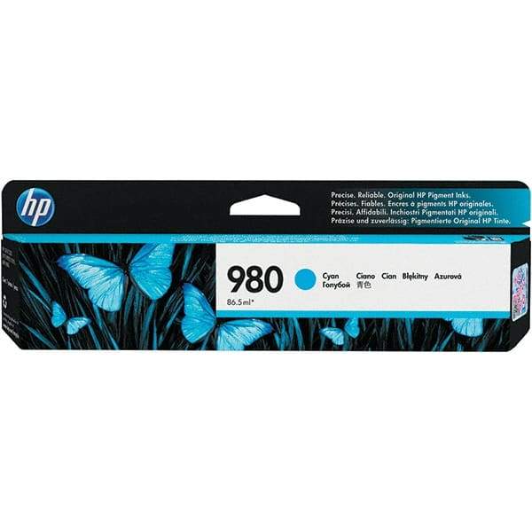 Hewlett-Packard - Cyan Ink Cartridge - Use with HP Officejet X555dn, X555xh, X585dn, X585f, X585z - Americas Industrial Supply