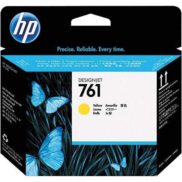 Hewlett-Packard - Yellow Printhead - Use with HP Designjet T7100 - Americas Industrial Supply