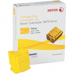 Xerox - Yellow Solid Ink Stick - Use with Xerox ColorQube 8870 - Americas Industrial Supply