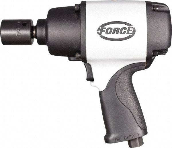 Sioux Tools - 1/2" Drive, 7,500 RPM, 500 Ft/Lb Torque Impact Wrench - Pistol Grip Handle, 1,100 IPM, 4.8 CFM, 90 psi, 1/4" Inlet - Americas Industrial Supply