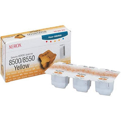 Xerox - Yellow Solid Ink Stick - Use with Xerox Phaser 8500, 8550 - Americas Industrial Supply