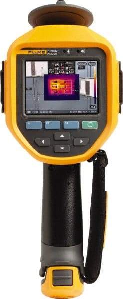 Fluke - -14 to 1,832°F (-10 to 1,000°C) Thermal Imaging Camera - 3-1/2" Color LCD Display, 4 GB Storage Capacity, 640 x 480 Resolution - Americas Industrial Supply