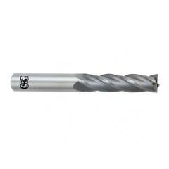 25mm Dia. x 127mm Overall Length 4-Flute Square End Solid Carbide SE End Mill-Round Shank-Center Cutting-Uncoated - Americas Industrial Supply