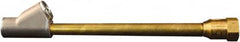 Milton - 150 Max psi Closed Check Brass Air Chuck - Straight Dual Foot Chuck, 1/4 FNPT - Americas Industrial Supply