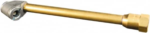 Milton - 150 Max psi Closed Check Brass Air Chuck - Dual Chuck, 1/4 FNPT - Americas Industrial Supply