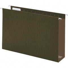 UNIVERSAL - 9-5/8 x 14-3/4", Legal, Standard Green, Hanging File Folder - 11 Point Stock, 1/3 Tab Cut Location - Americas Industrial Supply