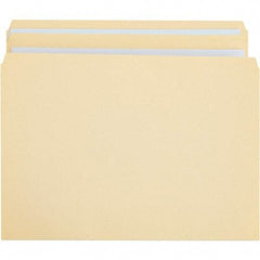 UNIVERSAL - 9-5/8 x 11-3/4", Letter Size, Manila, File Folders with Top Tab - 11 Point Stock, Straight Tab Cut Location - Americas Industrial Supply