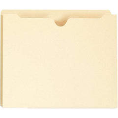 Universal One - 9-5/8 x 11-3/4", Letter Size, Manila, File Jacket - 11 Point Stock - Americas Industrial Supply