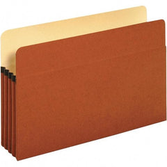 UNIVERSAL - 9-5/8 x 14-3/4", Legal, Redrope, Expansion Folders - Straight Tab Cut Location - Americas Industrial Supply