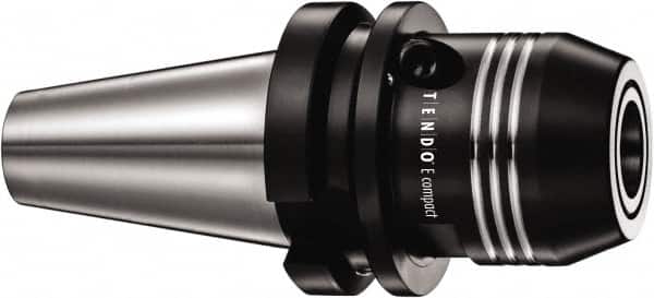 Schunk - BT40 Taper Shank, 1/2" Hole Diam, Hydraulic Tool Holder/Chuck - 38mm Nose Diam, 58mm Projection, 46mm Clamp Depth, 25,000 RPM, Through Coolant - Exact Industrial Supply