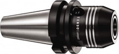 Schunk - BT40 Taper Shank, 1/2" Hole Diam, Hydraulic Tool Holder/Chuck - 38mm Nose Diam, 58mm Projection, 46mm Clamp Depth, 25,000 RPM, Through Coolant - Exact Industrial Supply