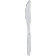 Solo - Heavyweight Plastic Knives - Clear - Americas Industrial Supply