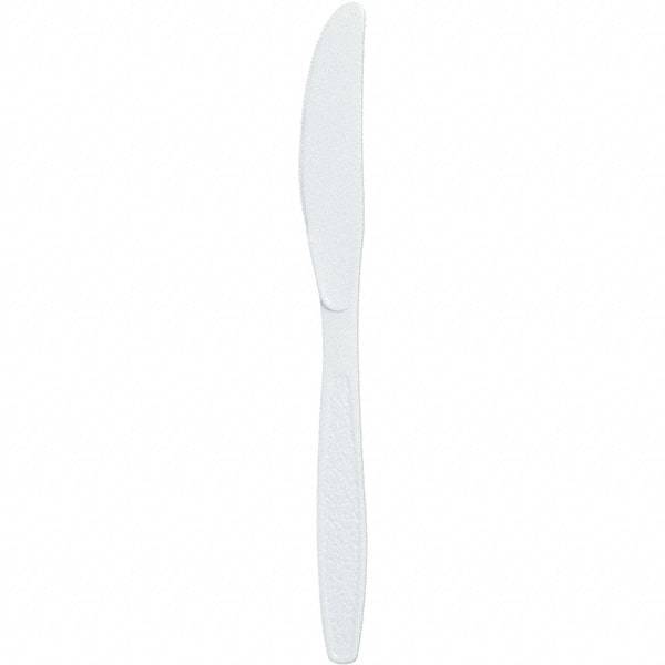 Solo - Extra Heavyweight Plastic Knives - White - Americas Industrial Supply