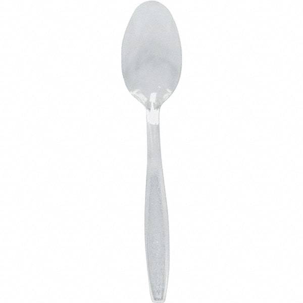 Solo - Heavyweight Plastic Teaspoons - Clear - Americas Industrial Supply