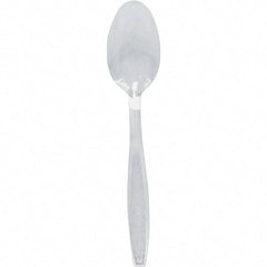 Solo - Heavyweight Plastic Teaspoons - Clear - Americas Industrial Supply