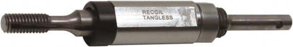 Recoil - M6x1.00, Tangless Insert Compatible, Insert Tool Thread Insert Hand Installation Tool - Type I Threaded Mandrel, Metric Coarse Thread, M6x1.00 Insert Internal Thread - Exact Industrial Supply