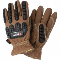 MCR Safety - Arc Flash & Flame Protection Gloves Protection Type: Arc Flash Material Type: Leather or Synthetic Leather - Americas Industrial Supply