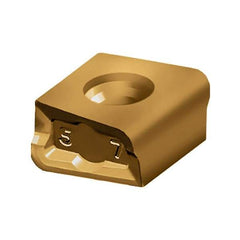 Walter - LNHU120608 F57T Grade WKP35G Carbide Milling Insert - TiAlN/TiN Finish, 6.5mm Thick, 0.8mm Corner Radius - Americas Industrial Supply