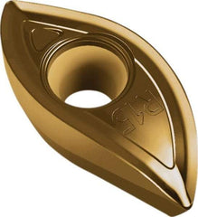 Walter - XDMT2004125 F55 Grade WKP35G Carbide Milling Insert - TiAlN/TiN Finish, 4.68mm Thick, 0.6mm Corner Radius - Americas Industrial Supply