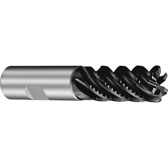 Sandvik Coromant - 25mm, 6 Flute, Solid Carbide, 4mm Corner Chamfer End Mill - 42° Helix, 52mm LOC - Americas Industrial Supply