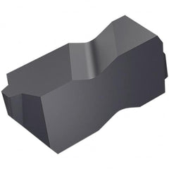 Iscar - FLAS3 Grade IC908, Internal Partial Topping Stub Acme Threading Insert - 8 TPI Int Pitch, Left Hand Insert, TiAlN Finish, Carbide - Americas Industrial Supply
