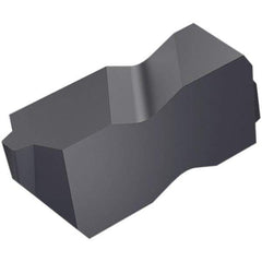 Iscar - FLAS4R Grade IC908, External Partial Topping Stub Acme Threading Insert - 3 TPI Ext Pitch, Right Hand Insert, TiAlN Finish, Carbide - Americas Industrial Supply