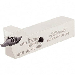 Iscar - GHD, External, Left Hand, 16.5mm Max Depth of Cut, 7 to 10mm Groove Width, Indexable Grooving Tool Holder - GI.., GPV, TIP Insert Compatibility, 25mm Shank Height, 25mm Shank Width, 150mm OAL, Through Coolant - Americas Industrial Supply