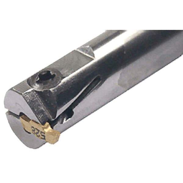 Iscar - 12.5mm Min Bore Diam, 125mm OAL, 10mm Shank Diam, GEHIM Indexable Boring Bar - 2.5mm Max Bore Depth, GEPI Insert, Clamp Holding Method - Americas Industrial Supply