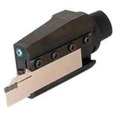 Iscar - Tool Block Style C#-TBK, 32mm Blade Height, Indexable Cutoff Blade Tool Block - Through Coolant, Series CAMFIX - Americas Industrial Supply