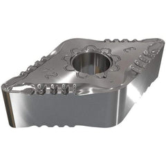 Iscar - DNMG332 F3P Grade IC830 Carbide Turning Insert - TiAlN/AlTiN/TiN Finish, 55° Diamond, 9.52mm Inscr Circle, 4.76mm Thick, 0.8mm Corner Radius - Americas Industrial Supply