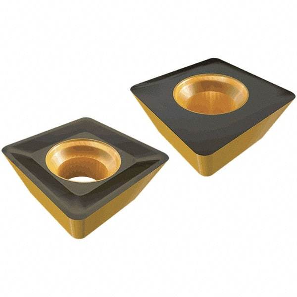 Iscar - SDHX120508 N Grade IC5820 Carbide Milling Insert - Al2O3 Finish, 4.94mm Thick, 1/32" Corner Radius - Americas Industrial Supply