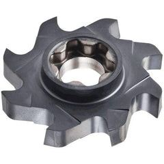 Iscar - SD D Grade IC908 Carbide T-Slot Milling Tip Insert - TiAlN Finish, 0.394" Cutting Diam - Americas Industrial Supply