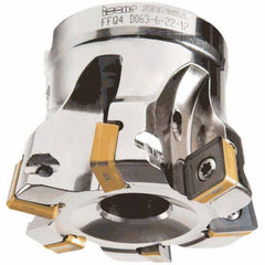 Iscar - Indexable High-Feed Face Mills Cutting Diameter (Decimal Inch): 1.141 Cutting Diameter (mm): 29 - Americas Industrial Supply