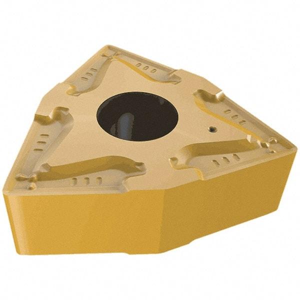 Iscar - WNMG431 FFC Grade IC20N Carbide Turning Insert - Uncoated, 80° Trigon, 12.7mm Inscr Circle, 4.76mm Thick, 0.4mm Corner Radius - Americas Industrial Supply
