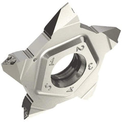 Iscar - PENTA24 MT Grade IC908, External ISO Threading Insert - Right Hand Insert, TiAlN Finish, Carbide - Americas Industrial Supply
