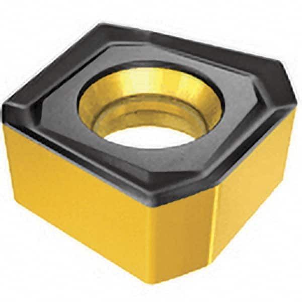 Iscar - S845 SNHU1305 MM Grade IC5500 Carbide Milling Insert - Al2O3 Finish, 6.2mm Thick, 0.8mm Corner Radius - Americas Industrial Supply