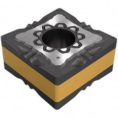 Iscar - SNMG433 F3P Grade IC807 Carbide Turning Insert - TiAlN/TiN Finish, 90° Square, 12.7mm Inscr Circle, 4.76mm Thick, 1.2mm Corner Radius - Americas Industrial Supply