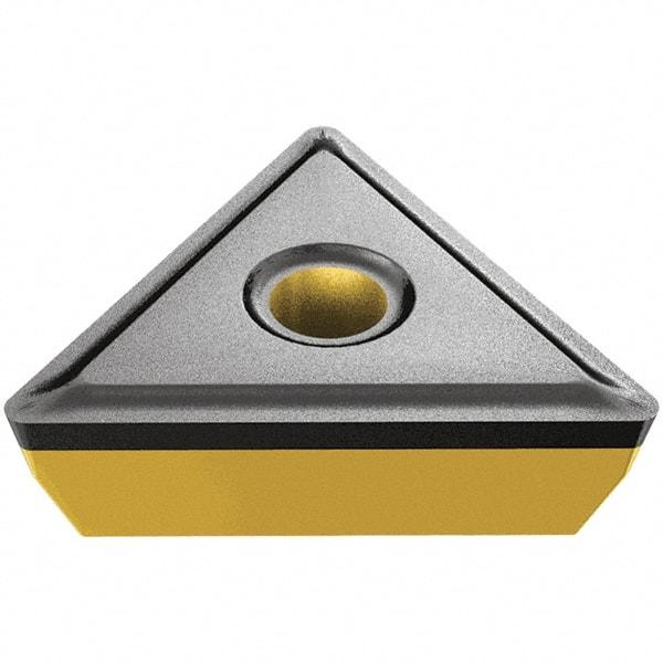 Iscar - TPMR221 Grade IC830 Carbide Turning Insert - TiAlN/AlTiN/TiN Finish, 60° Triangle, 6.35mm Inscr Circle, 3.18mm Thick, 0.4mm Corner Radius - Americas Industrial Supply