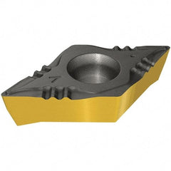 Iscar - DCMT2-0 F3P Grade IC8150 Carbide Turning Insert - TiCN/Al2O3/TiN Finish, 55° Diamond, 6.35mm Inscr Circle, 2.38mm Thick, 0.2mm Corner Radius - Americas Industrial Supply